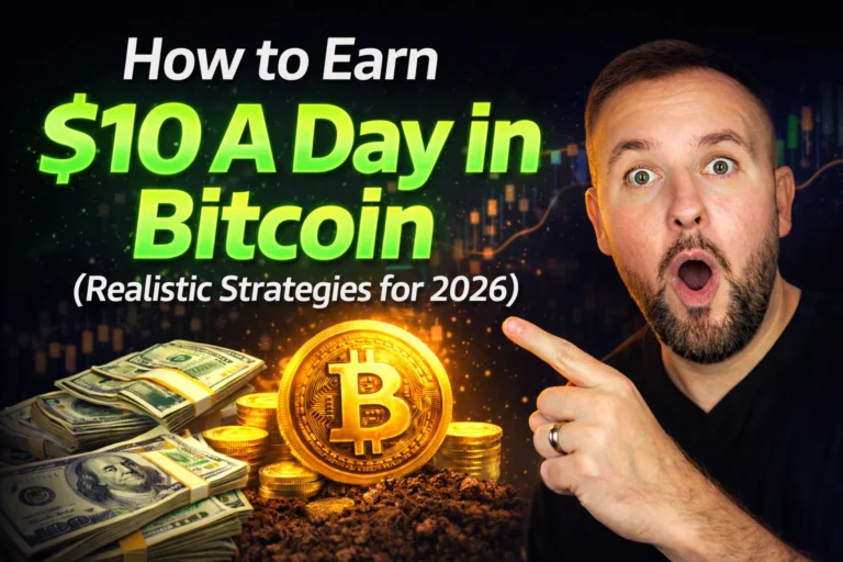 How to Earn $10 A Day in Bitcoin (Realistic Strategies for 2026)