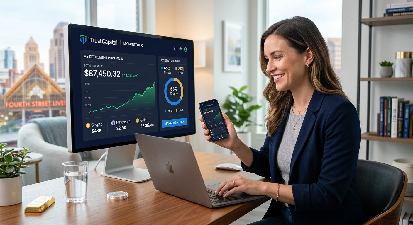 itrustcapital review crypto roth ira
